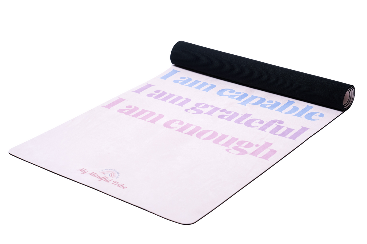 I AM Affirmation Yoga Mats for Adults