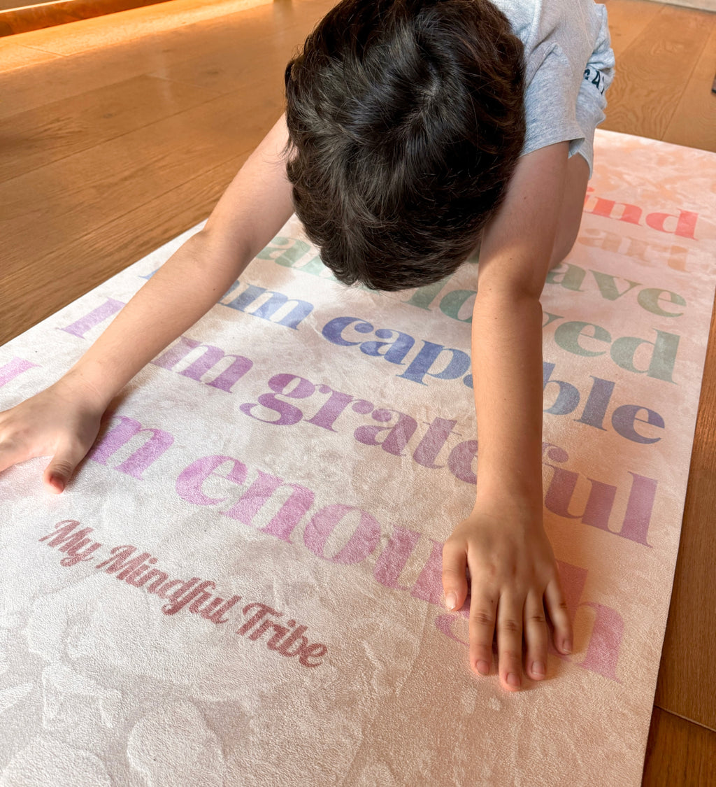 I AM Affirmation Yoga Mats for Kids